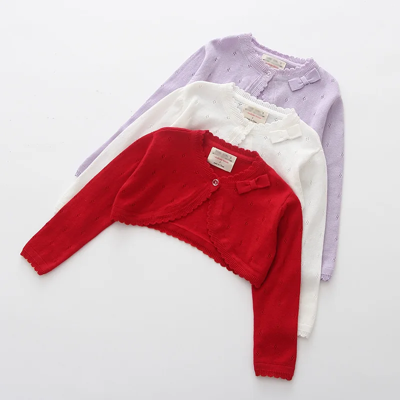2026 Spring and Summer Girls Knitted Cardigan Jacket New Bow Pink Children's Sweater Cotton Cute Sun Shawl Children's Clothing
2026 Spring and Summer Girls Knitted Cardigan Jacket New Bow Pink Children's Sweater Cotton Cute Sun Shawl Children's Clothing