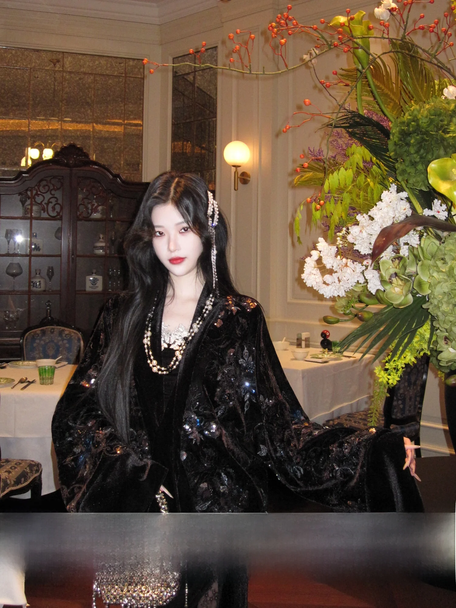 New Chinese Sle Heavy Embroidery Velvet Jaet Women's Side Button Coat Long Sve Plant Floral Pattern Polyester Fiber
New Chinese Sle Heavy Embroidery Velvet Jaet Women's Side Button Coat Long Sve Plant Floral Pattern Polyester Fiber