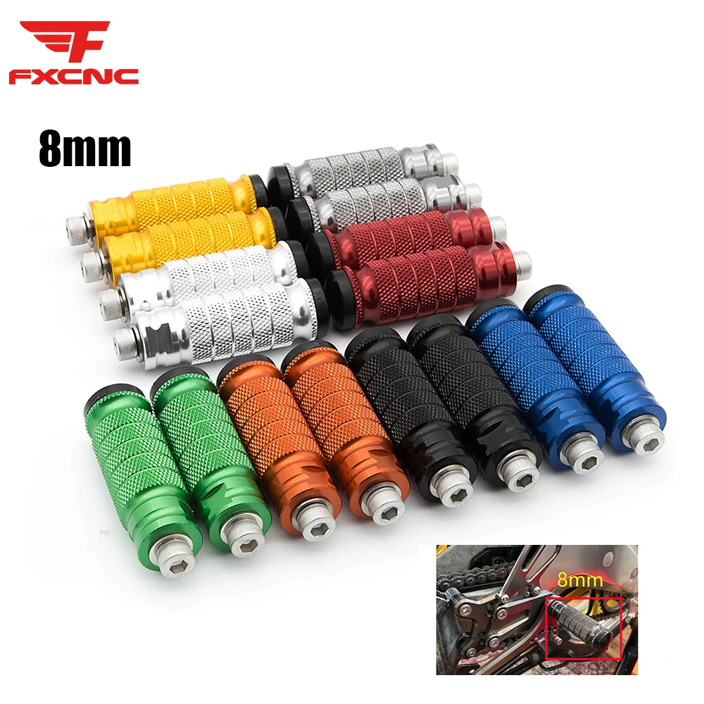 For Suzuki SV650/SV650S SV1000/S 1998-2014 8mm Motorcycle Footpeg Pedal Footrest Foot Pegs Universal 8mm Foot Peg Rear set
For Suzuki SV650/SV650S SV1000/S 1998-2014 8mm Motorcycle Footpeg Pedal Footrest Foot Pegs Universal 8mm Foot Peg Rear set