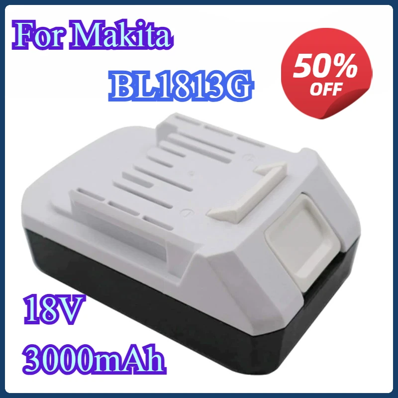 Batteries For Makita BL1811G BL1815G BL1813G BL1820G BL1813G BL1825G 195608-4 CL183D DF457D DF457DWE 18V 3000mAh li-ion Battery
Batteries For Makita BL1811G BL1815G BL1813G BL1820G BL1813G BL1825G 195608-4 CL183D DF457D DF457DWE 18V 3000mAh li-ion Battery