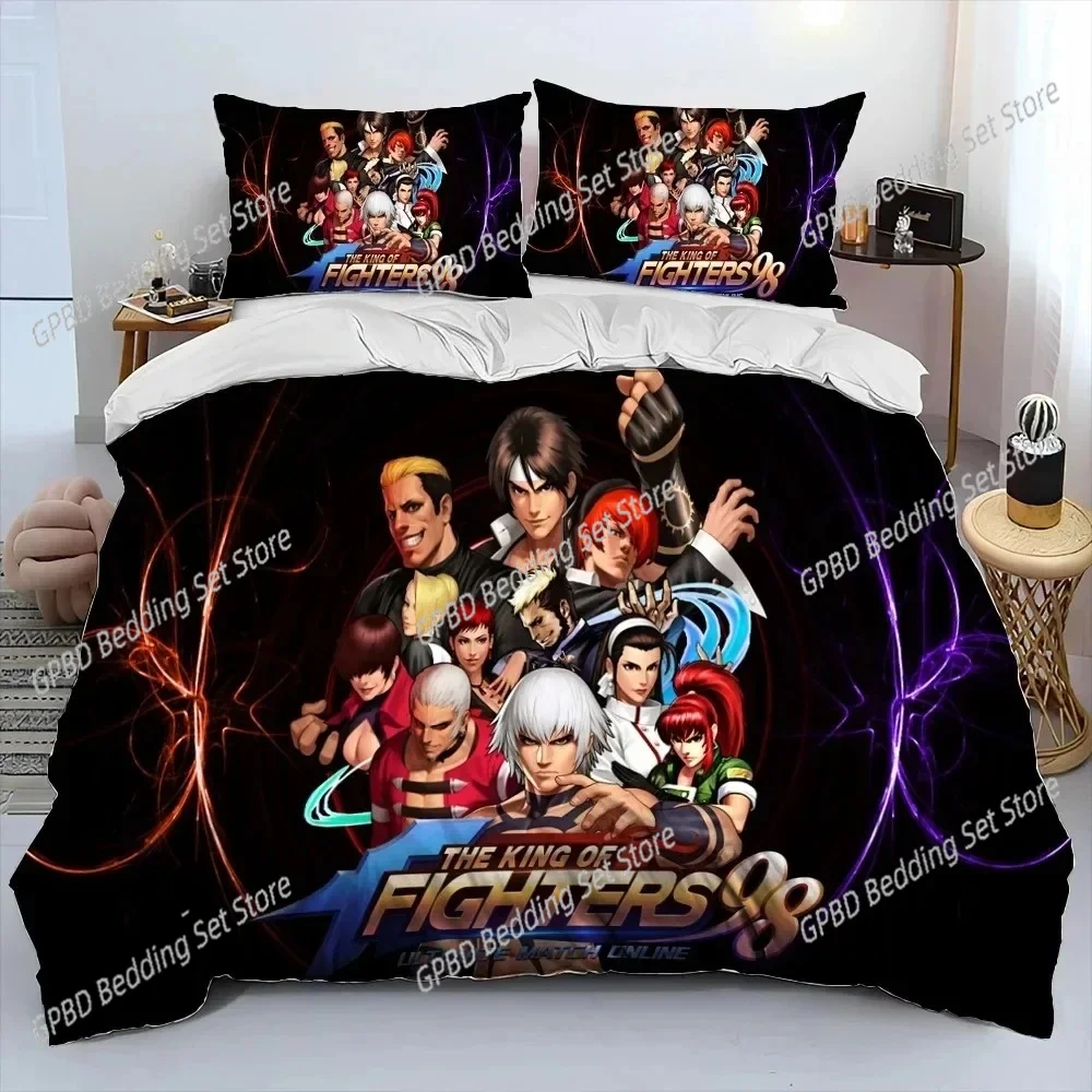 3D Print King of Fighters Retro Game Bedding Set Duvet Cover Bed Set Quilt Cover Pillowcase Comforter king Queen Size Boys Adult
3D Print King of Fighters Retro Game Bedding Set Duvet Cover Bed Set Quilt Cover Pillowcase Comforter king Queen Size Boys Adult