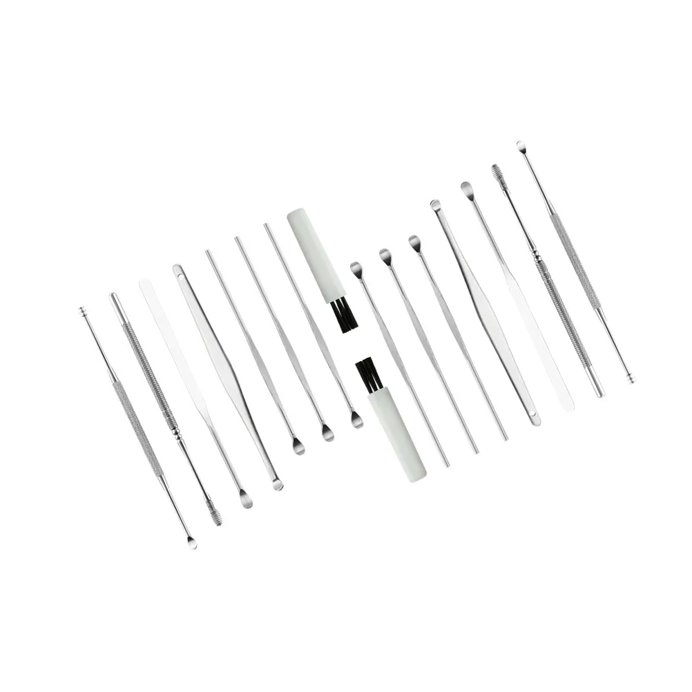 8Pcs Ear Cleaning Tool Kit Durable Stainless Steel Ear Picker for Family Use Safe Wax Removal Comfortable Spiral Design
8Pcs Ear Cleaning Tool Kit Durable Stainless Steel Ear Picker for Family Use Safe Wax Removal Comfortable Spiral Design