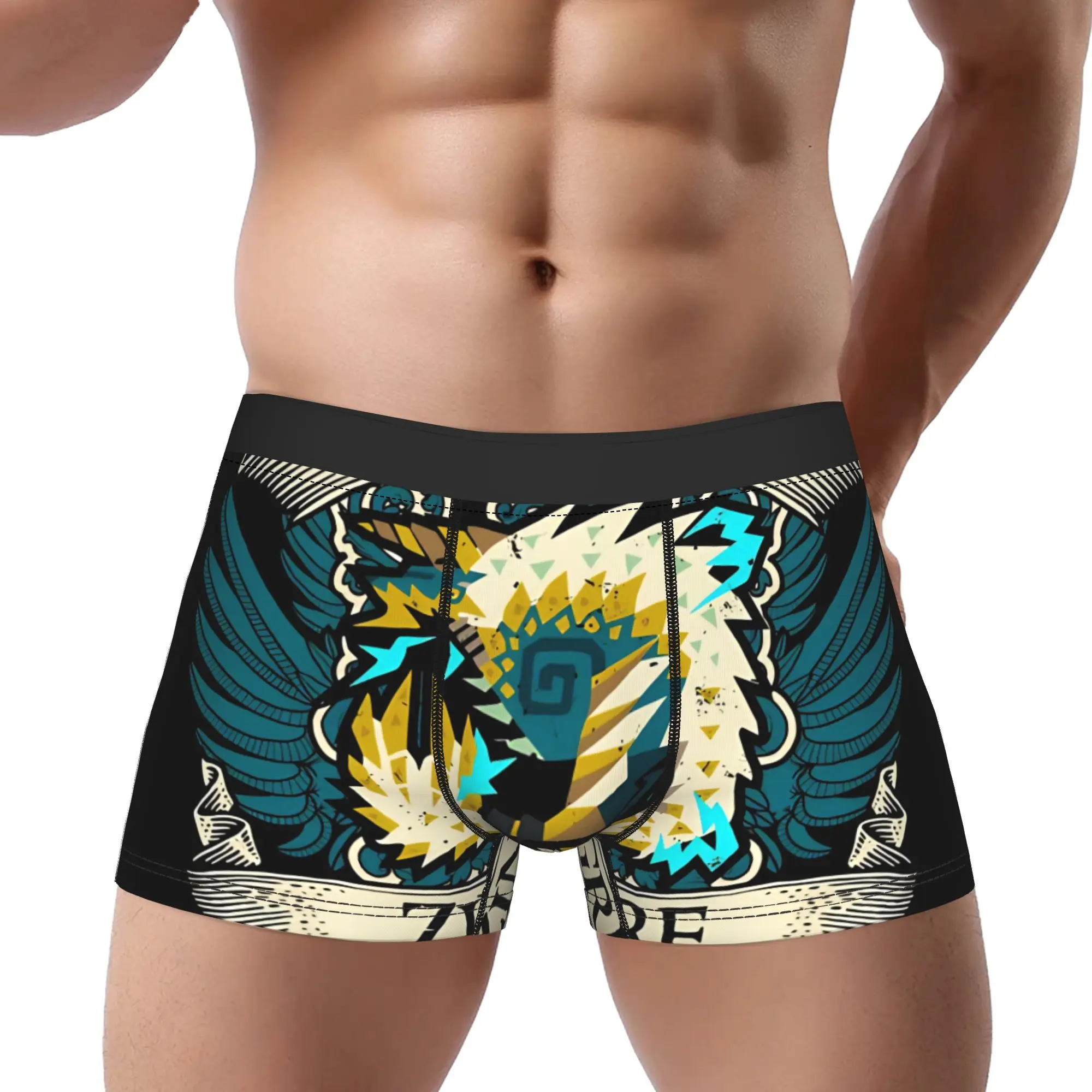 ZINOGRE LIMITED EDITION Monster Hunter Underpants Breathbale Panties Male Underwear Ventilate Shorts Boxer Briefs
ZINOGRE LIMITED EDITION Monster Hunter Underpants Breathbale Panties Male Underwear Ventilate Shorts Boxer Briefs