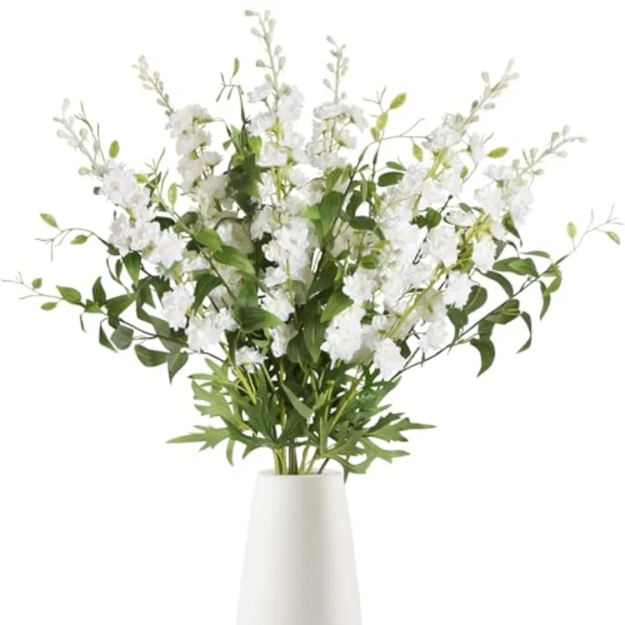 Flowers Artificial Delphinium 9PCS with Clematis Greenery for Wedding and Home Decor
Flowers Artificial Delphinium 9PCS with Clematis Greenery for Wedding and Home Decor