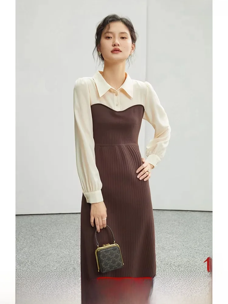 Слимм-платье А-силуэта Dr Self-Chic в корейском стиле с пуговицами, высокой талией, длинным рукавом, воротником-стойкой, для повседневной носки, осенний сезон, женское...
Слимм-платье А-силуэта Dr Self-Chic в корейском стиле с пуговицами, высокой талией, длинным рукавом, воротником-стойкой, для повседневной носки, осенний сезон, женское...