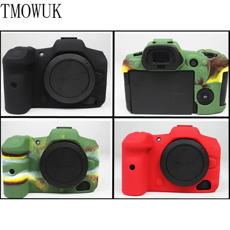For Canon Full Frame Micro Single Camera EOS R5 Camera Bag Protective Sleeve r5 Silicone Case r5 Soft Rubber Shell
For Canon Full Frame Micro Single Camera EOS R5 Camera Bag Protective Sleeve r5 Silicone Case r5 Soft Rubber Shell