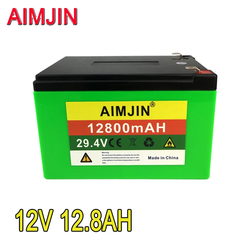 29.4V 12800mAh HiHgh Power 18650 Lithium ion Battery 24V 7S4P Battery Pack 12.8A with BMS for Various Tools+Charger
29.4V 12800mAh HiHgh Power 18650 Lithium ion Battery 24V 7S4P Battery Pack 12.8A with BMS for Various Tools+Charger