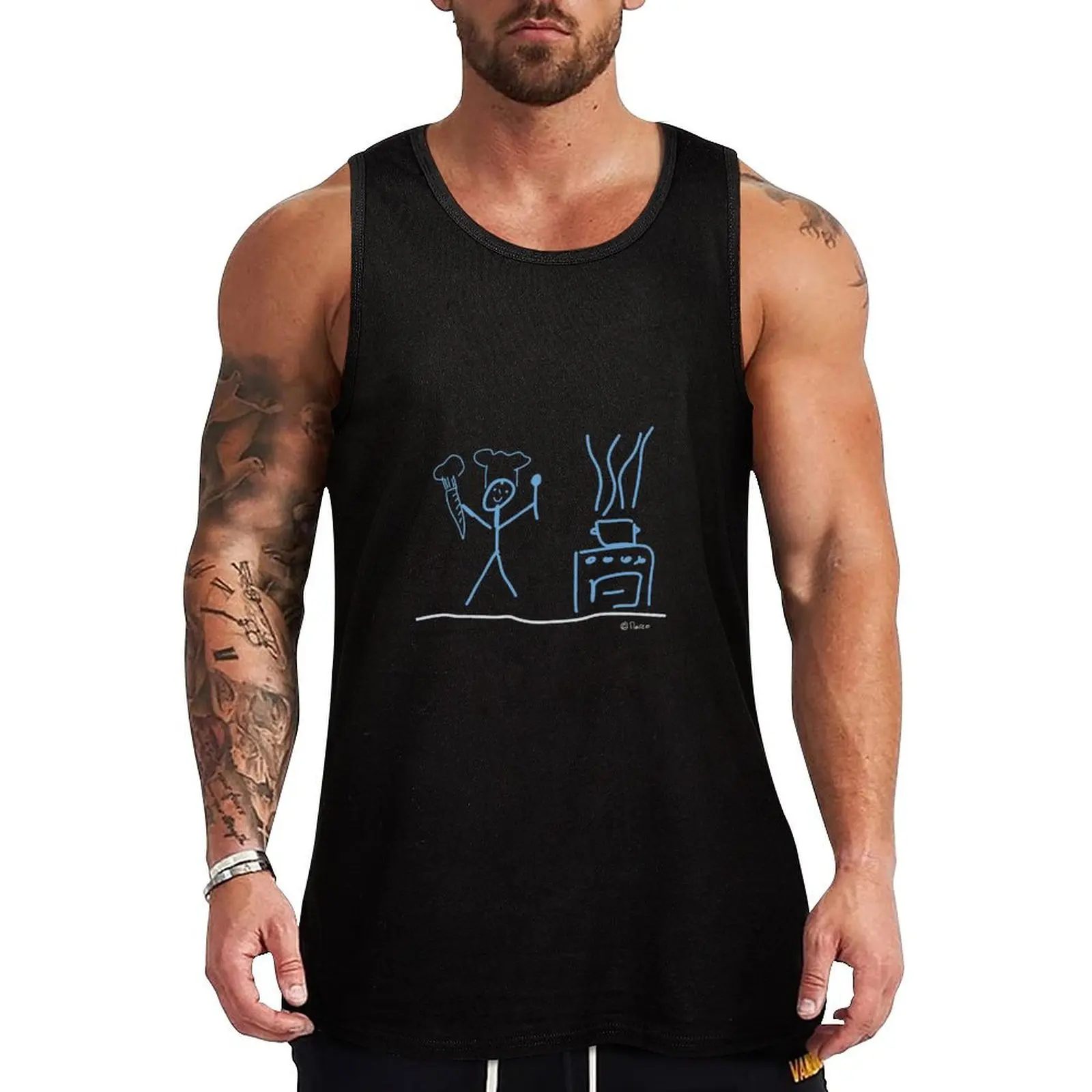 Chef Tank Top bodybuilding for men vests for men Men's t-shirts
Chef Tank Top bodybuilding for men vests for men Men's t-shirts