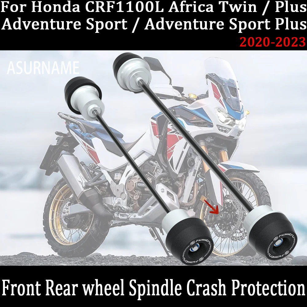 For Honda CRF1100L Africa Twin / Plus / Adventure Sport Plus 2023 2020-2022 Motorcycle Front Rear wheel Spindle Crash Protection
For Honda CRF1100L Africa Twin / Plus / Adventure Sport Plus 2023 2020-2022 Motorcycle Front Rear wheel Spindle Crash Protection