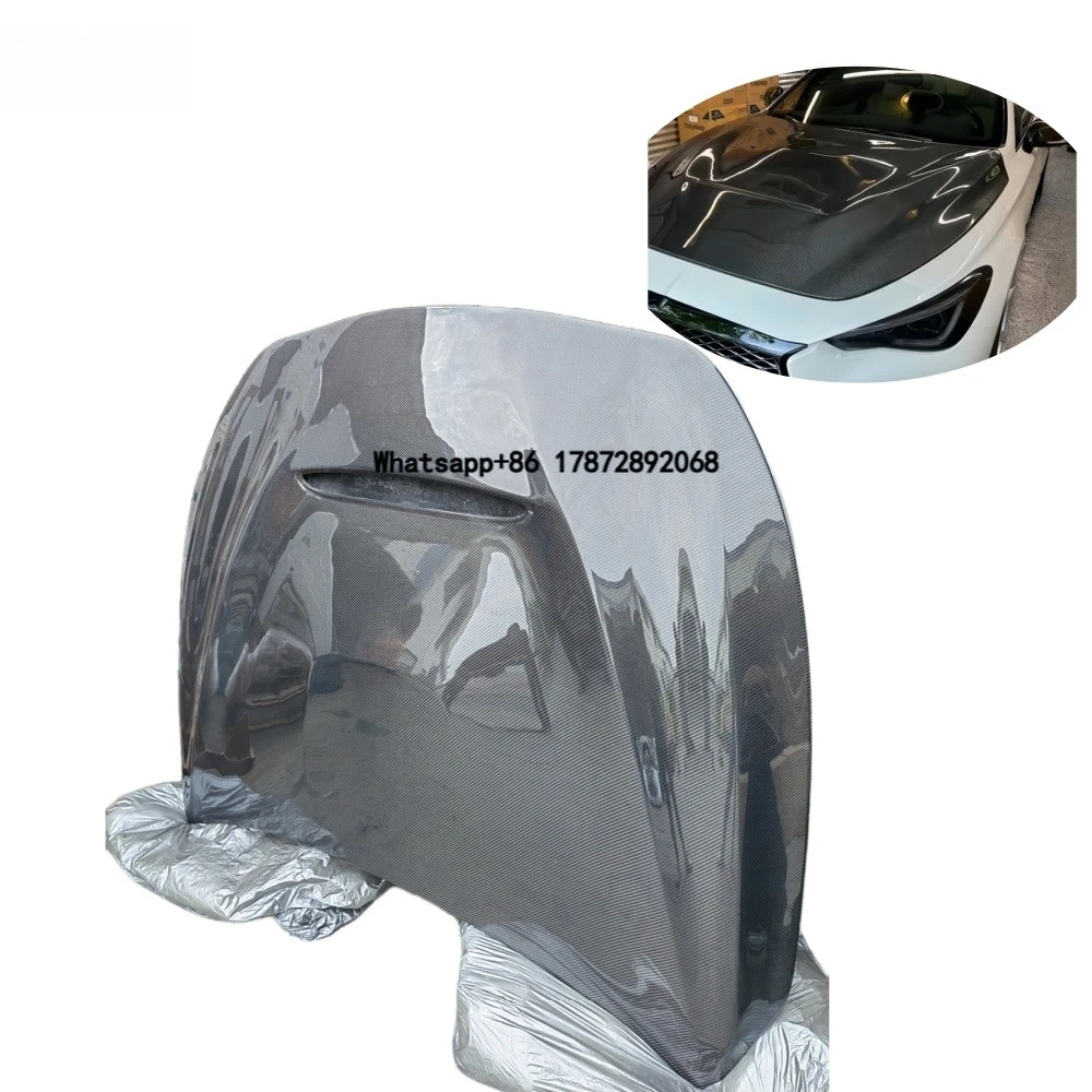 For Infiniti Q60 Carbon Fiber Hood GTS Style Hood
For Infiniti Q60 Carbon Fiber Hood GTS Style Hood
