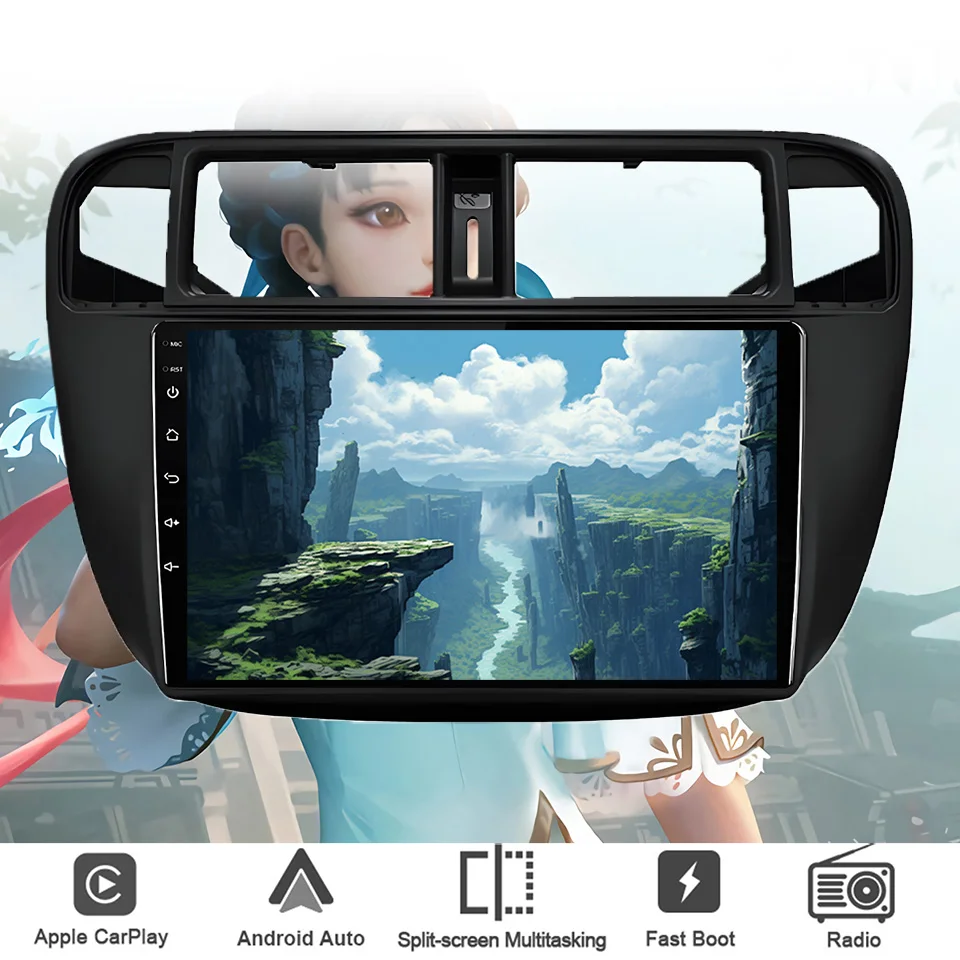 9‘’ QLED Android 14 8G Ram Car GPS Navi Music Video Multimedia Player For Honda Civic 1996 - 2001 Auto Stereo Head Unit
9‘’ QLED Android 14 8G Ram Car GPS Navi Music Video Multimedia Player For Honda Civic 1996 - 2001 Auto Stereo Head Unit