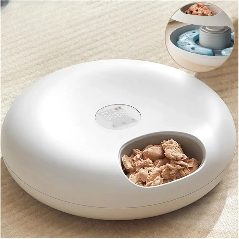 Automatic Pet Food Dispenser for Cats - Smart Dry & Wet Food Kibble Accessory
Automatic Pet Food Dispenser for Cats - Smart Dry & Wet Food Kibble Accessory