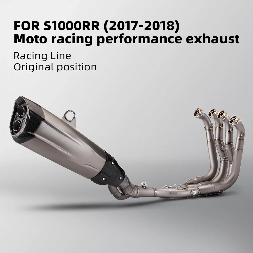 For BMW S1000R S1000rr 2017-2018 Full Motorcycle Exhaust System Escape Slip On Front Tube Link Pipe Connect Original
For BMW S1000R S1000rr 2017-2018 Full Motorcycle Exhaust System Escape Slip On Front Tube Link Pipe Connect Original