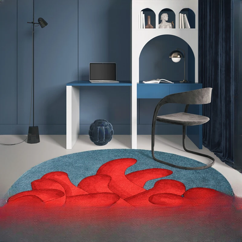 Art, round rug, personality, creative living room, bedroom, bedside, computer chair, dressing mirror
Art, round rug, personality, creative living room, bedroom, bedside, computer chair, dressing mirror