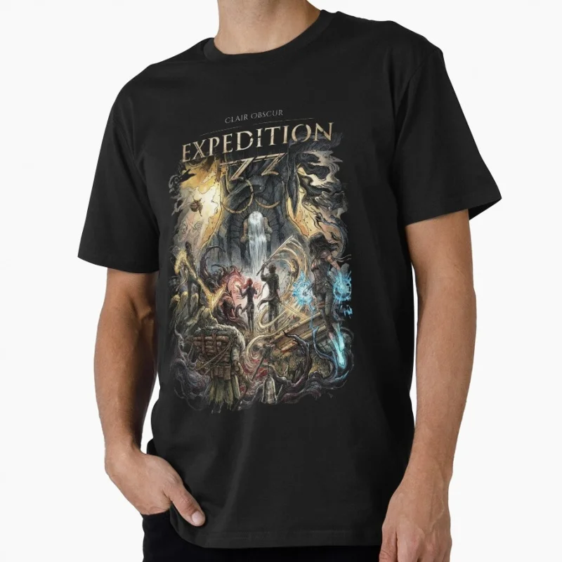 Facing the Paintress Clair Obscur Expedition 33 Gift t shirt for gamer 0501 100% cotton Men's Short Sleeve Graphic Clothes
Facing the Paintress Clair Obscur Expedition 33 Gift t shirt for gamer 0501 100% cotton Men's Short Sleeve Graphic Clothes