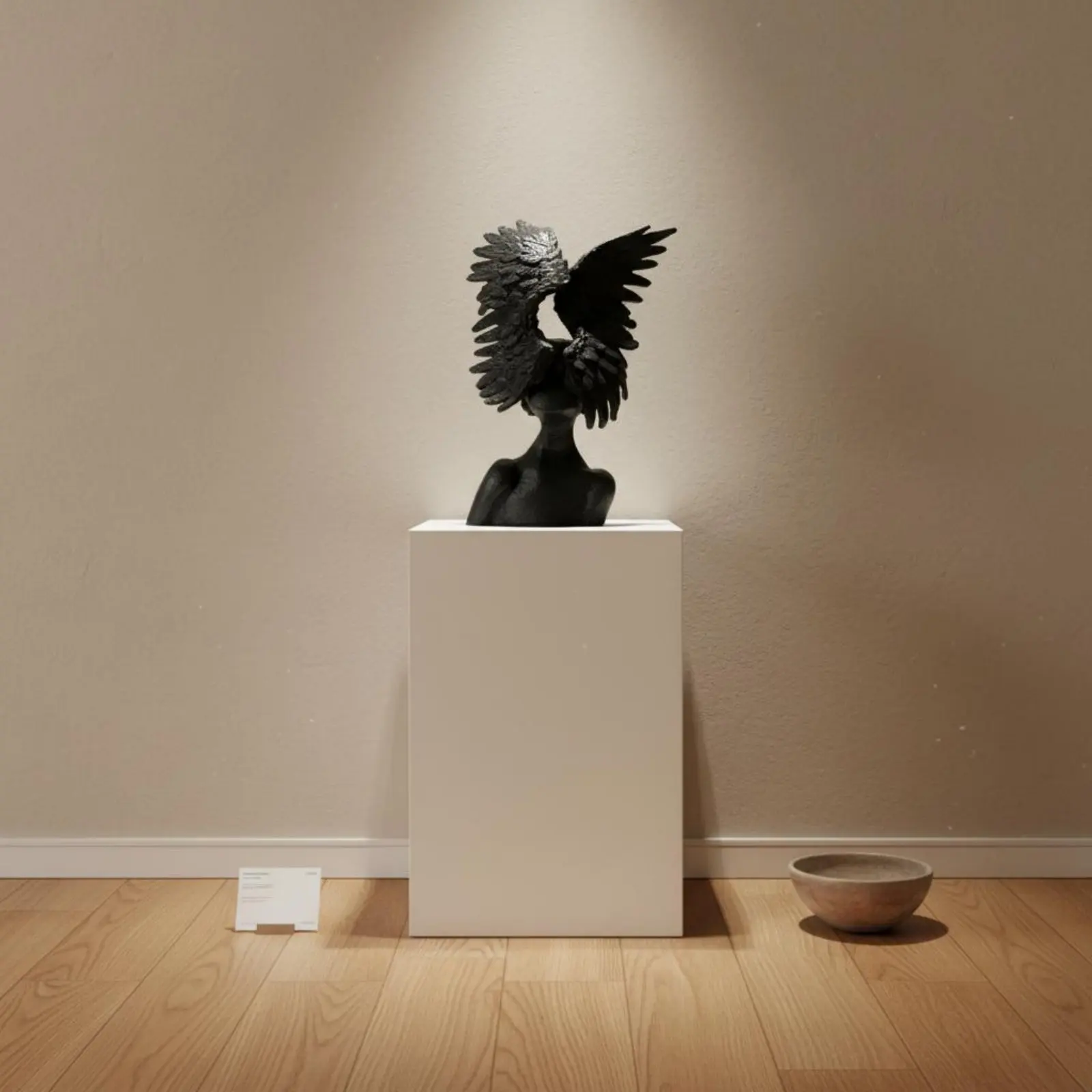Winged Bust Modern Design Angel Head Sculpture Female Bust Statue Artistic Design Home Decor Abstract for Living Room, Office
Winged Bust Modern Design Angel Head Sculpture Female Bust Statue Artistic Design Home Decor Abstract for Living Room, Office
