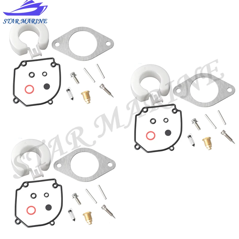 Carburetor Repair Kit 6H1-W0093-01 is Suitable for Yamaha 2T 75HP 80HP 90HP, Sierra 18-7291 6H1-W0093 Boat Accessories
Carburetor Repair Kit 6H1-W0093-01 is Suitable for Yamaha 2T 75HP 80HP 90HP, Sierra 18-7291 6H1-W0093 Boat Accessories