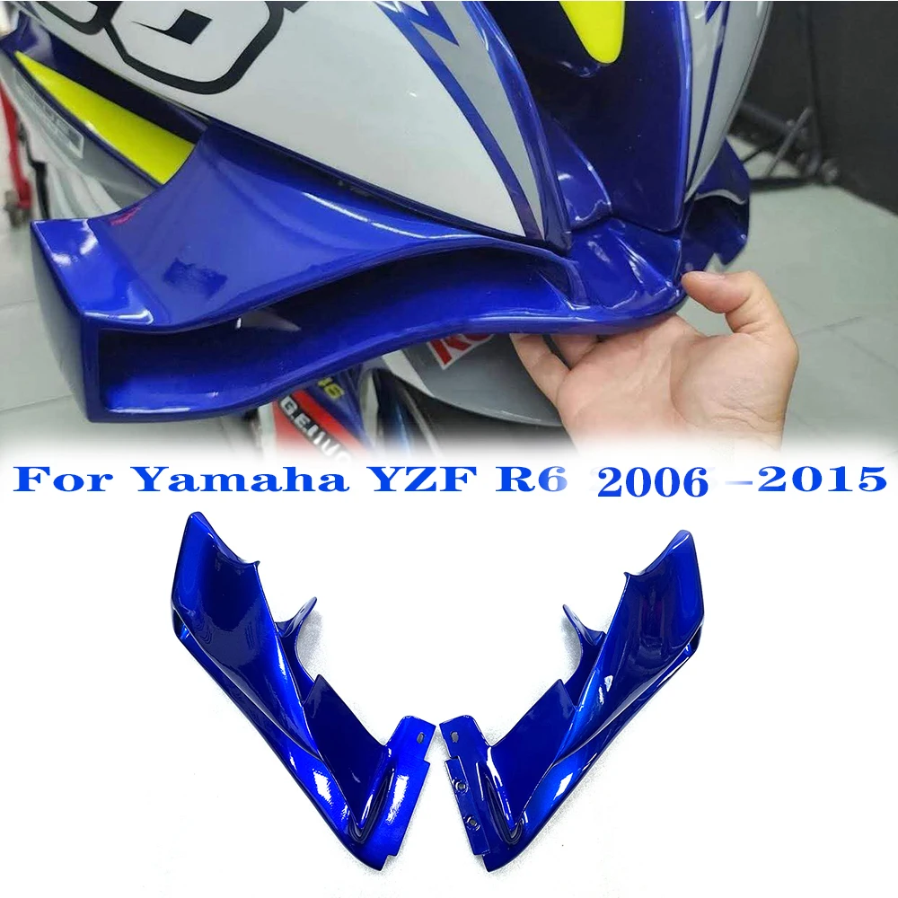 Motorcycle fixed wing cover For Yamaha YZF R6 2006-2015 aerodynamic frame, new wing air guide spoiler aileron
Motorcycle fixed wing cover For Yamaha YZF R6 2006-2015 aerodynamic frame, new wing air guide spoiler aileron