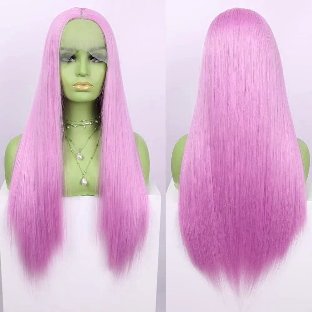 Straight Lace Front Purple Pink Color Wig For Black Women Drag Queen Glueless Heat Resistant T Part Lace Wigs
Straight Lace Front Purple Pink Color Wig For Black Women Drag Queen Glueless Heat Resistant T Part Lace Wigs