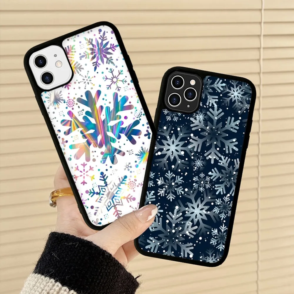 Christmas Snowflakes Phone Case Silicone PC+TPU Case For iPhone 14 11 12 13 Pro Max 8 7 6 Plus X XR Hard Fundas
Christmas Snowflakes Phone Case Silicone PC+TPU Case For iPhone 14 11 12 13 Pro Max 8 7 6 Plus X XR Hard Fundas