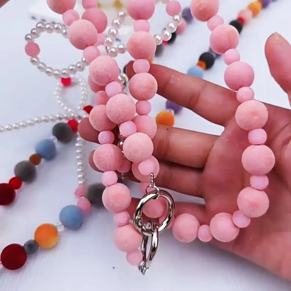 Ремешок для телефона ручной работы из бисера, стильный чехол для телефона, ремни-цепочки, роскошная веревка для защиты от потери телефона, осенне-зимние аксессуары для телефонов
Ремешок для телефона ручной работы из бисера, стильный чехол для телефона, ремни-цепочки, роскошная веревка для защиты от потери телефона, осенне-зимние аксессуары для телефонов