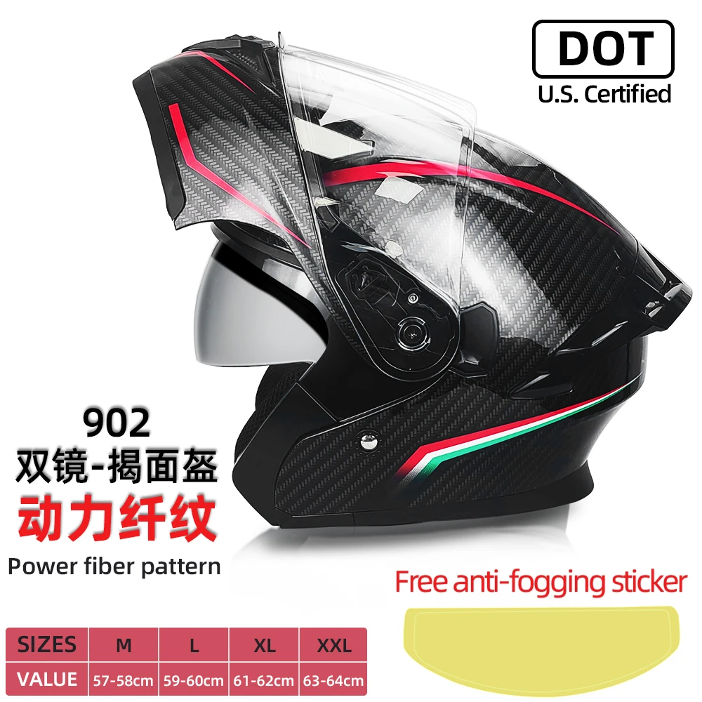 Latest DOT Approved Safety Motorcycle helmet 902 Full Face Helmet Windshield Uv-cut Lens Casco Moto Accessories
Latest DOT Approved Safety Motorcycle helmet 902 Full Face Helmet Windshield Uv-cut Lens Casco Moto Accessories