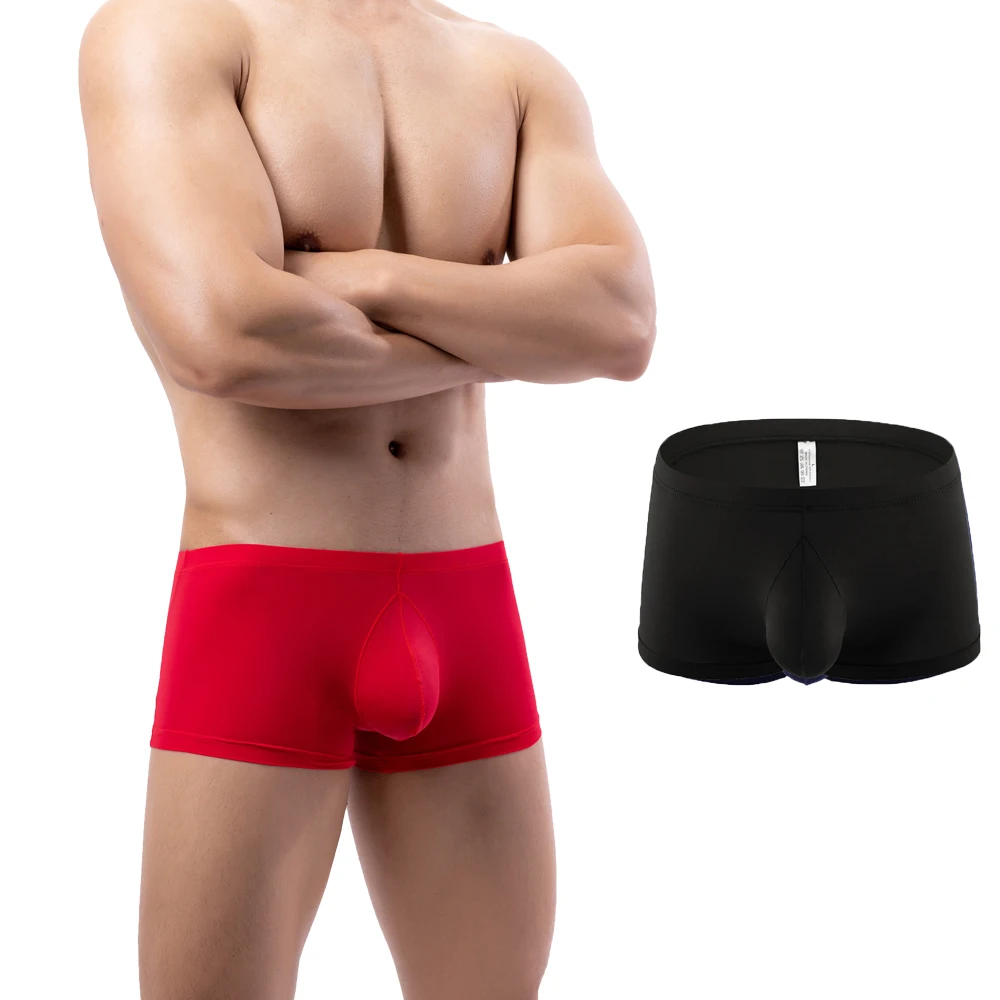 Men's Boxer Briefs Nylon Ice Silk Panties Fashion Boxer Shorts For Mens Underwear Briefs Bulge Cool Panties Swimming Trunks Sale
Men's Boxer Briefs Nylon Ice Silk Panties Fashion Boxer Shorts For Mens Underwear Briefs Bulge Cool Panties Swimming Trunks Sale
