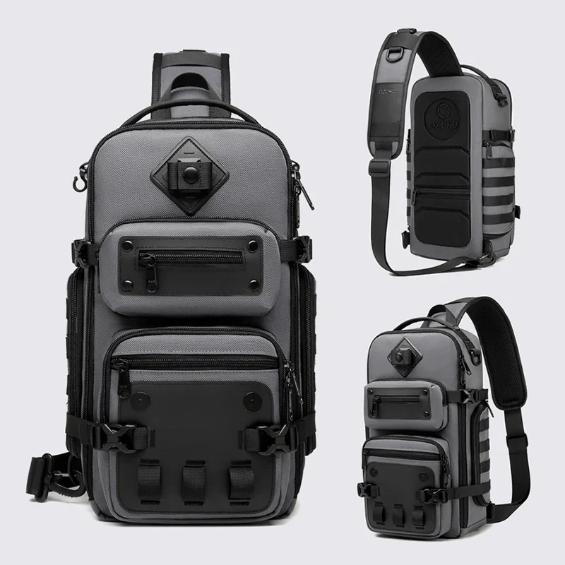 Waterproof Casual Chest Bag Multifunctional Men's Chest Bags Male Crossbody Bag Large Capacity Messenger Shoulder Packs
Waterproof Casual Chest Bag Multifunctional Men's Chest Bags Male Crossbody Bag Large Capacity Messenger Shoulder Packs