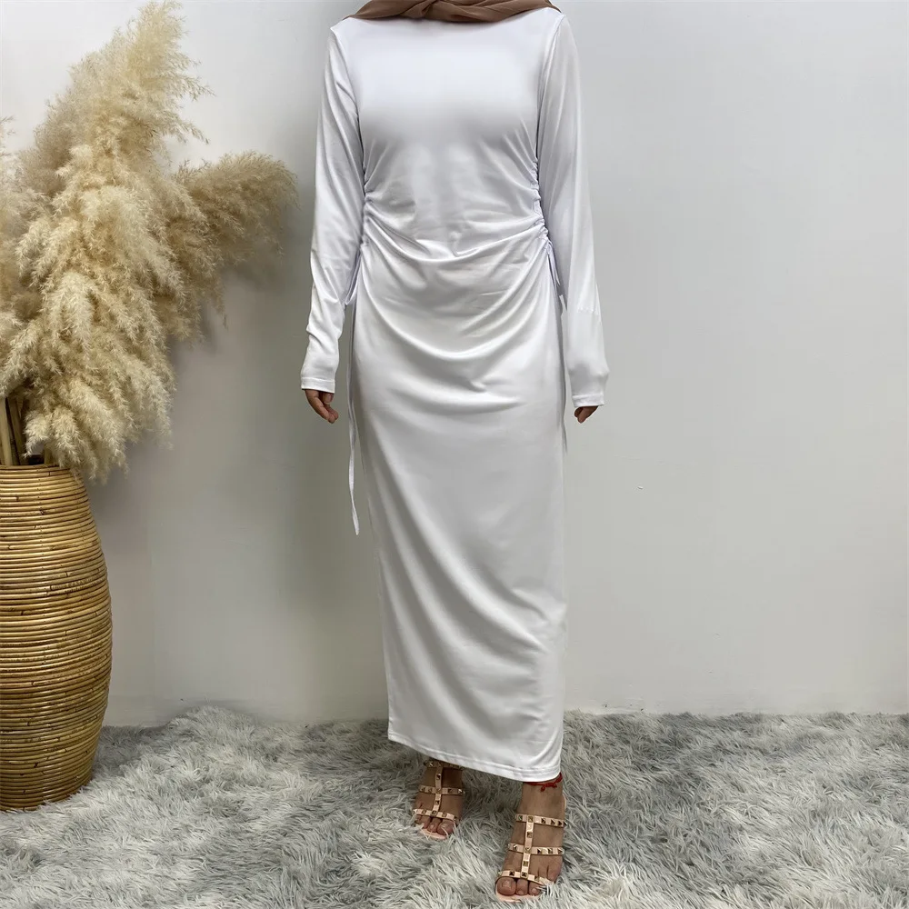 Modest Abaya Femme Casual Vestido All-Match Long Sleeve Inner Dress Muslim For Women Maxi Robe Caftan Moroccan Islamic Clothing
Modest Abaya Femme Casual Vestido All-Match Long Sleeve Inner Dress Muslim For Women Maxi Robe Caftan Moroccan Islamic Clothing