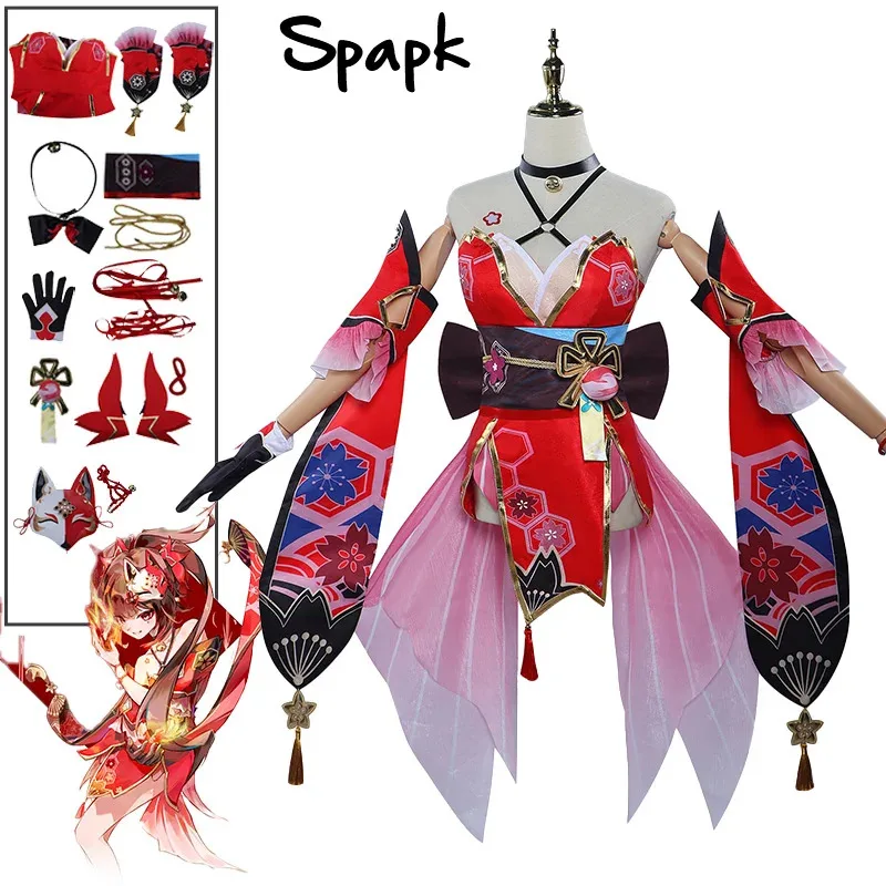 2025 New Sparkle Cosplay Costume Honkai Star Rail Mask Suit Uniform Wig Halloween Party Dress for Women Comic Con Anime Game
2025 New Sparkle Cosplay Costume Honkai Star Rail Mask Suit Uniform Wig Halloween Party Dress for Women Comic Con Anime Game