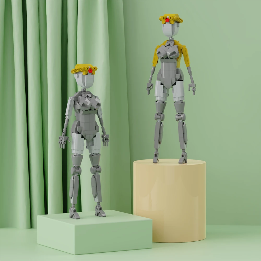 MOC Atomiced Hearted Twins Left Right Mech Action Figures Model Set Building Blocks Kits Shooting Play Bricks Toys Kids Gifts
MOC Atomiced Hearted Twins Left Right Mech Action Figures Model Set Building Blocks Kits Shooting Play Bricks Toys Kids Gifts