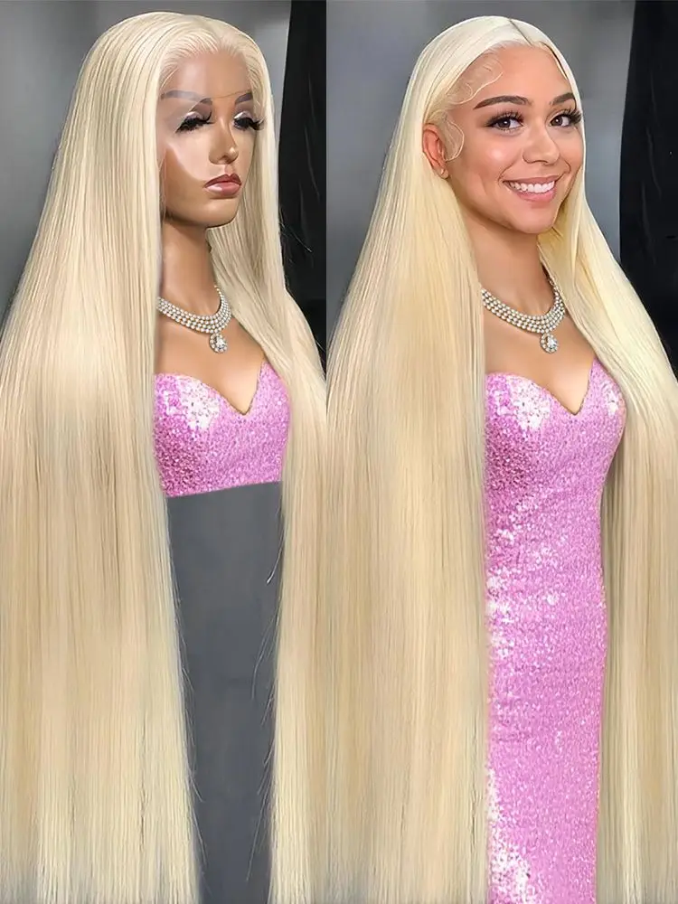 250 Density 40Inch 13x5 613 Blonde Straight HD Transparent lace frontal wig 13x6 Brazilian Straight 100%human hair Wig For Women
250 Density 40Inch 13x5 613 Blonde Straight HD Transparent lace frontal wig 13x6 Brazilian Straight 100%human hair Wig For Women