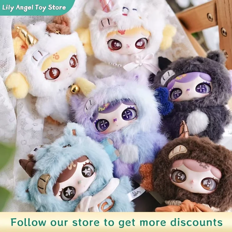 New Lulumi Mystery Box Ma Shang You Xi Series Plush Keychain Cute Mini Stuffed Doll Bag Charm Collectible Toy Gift For Fans
New Lulumi Mystery Box Ma Shang You Xi Series Plush Keychain Cute Mini Stuffed Doll Bag Charm Collectible Toy Gift For Fans