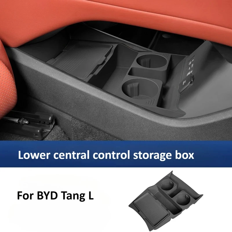 For BYD Tang L/Sealion 8 Central Control Lower Layer Silicone Storage Box Storage And Organization Box Interior Accessories
For BYD Tang L/Sealion 8 Central Control Lower Layer Silicone Storage Box Storage And Organization Box Interior Accessories
