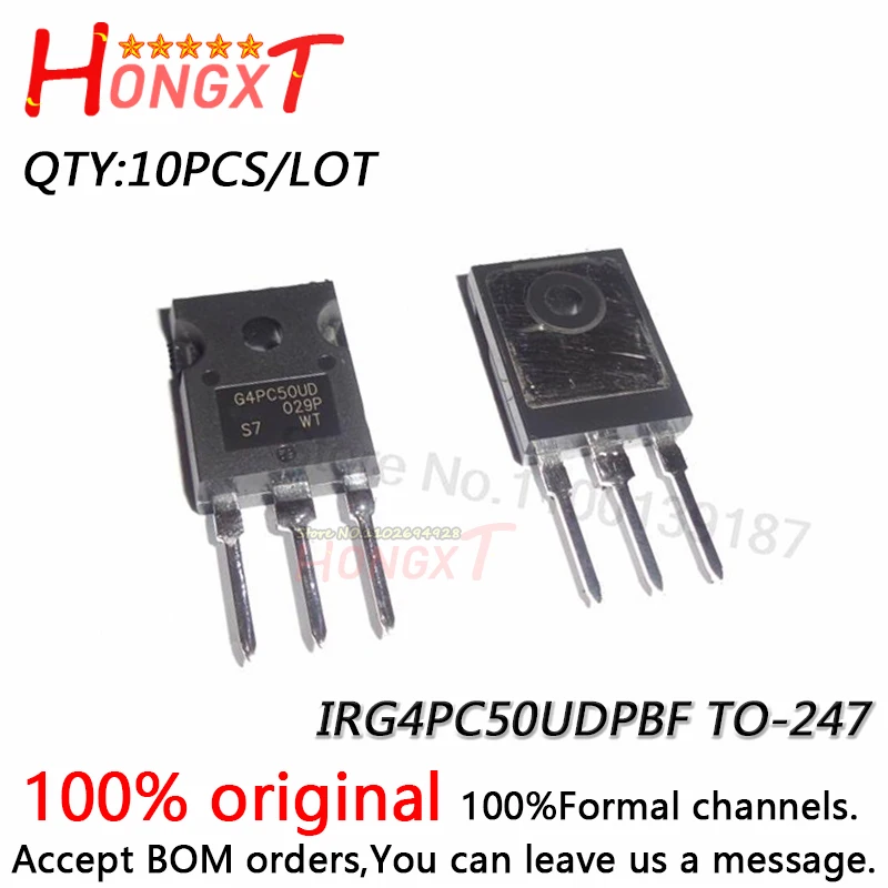 10PCS NEW G4PC50UD IRG4PC50UD IRG4PC50UDPBF TO-247 IGBT transistor 55A 600V
10PCS NEW G4PC50UD IRG4PC50UD IRG4PC50UDPBF TO-247 IGBT transistor 55A 600V