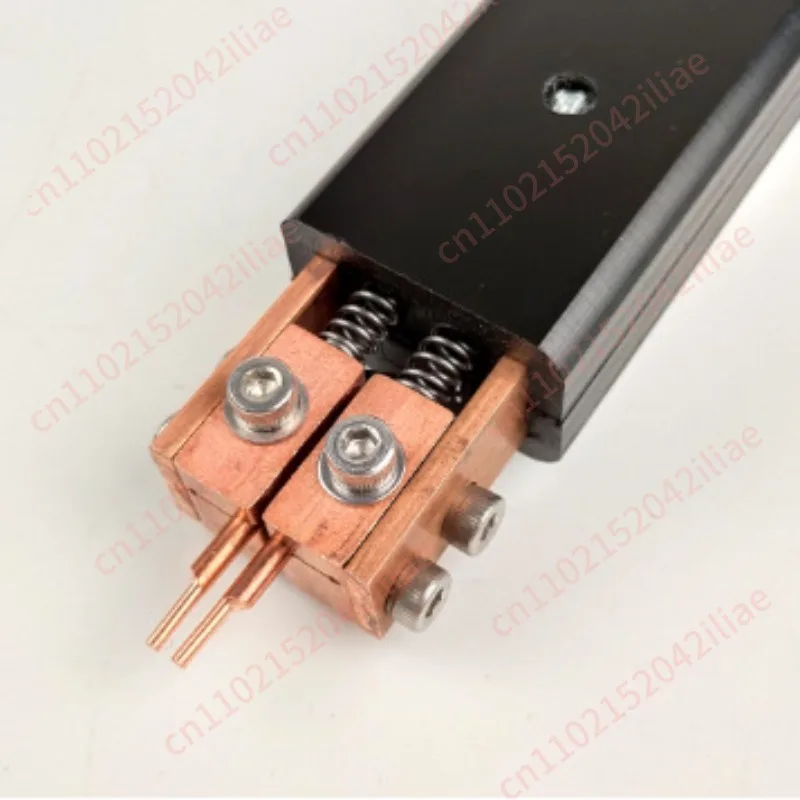 Portable hand-held spot welding pen with built-in spring
Portable hand-held spot welding pen with built-in spring