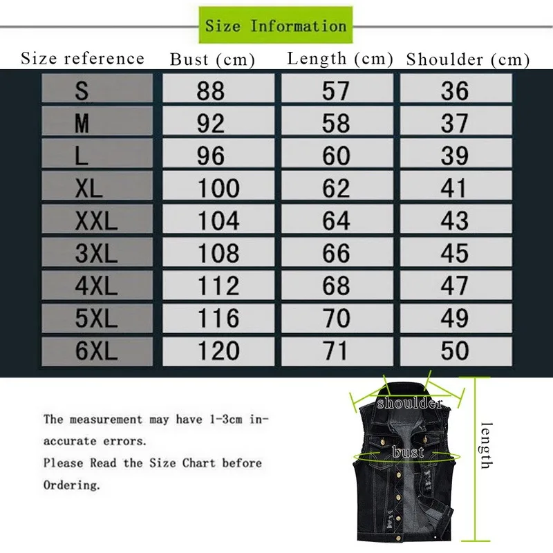 2025 Men's Fashion Jeans Sleeveless Jacket Vest Male Black Blue Denim Jeans Vest Man Cowboy Outdoors Waistcoat Mens Jacket Vest 56 S3ca8927be2b243e1a0063c24d6fae7e6Q