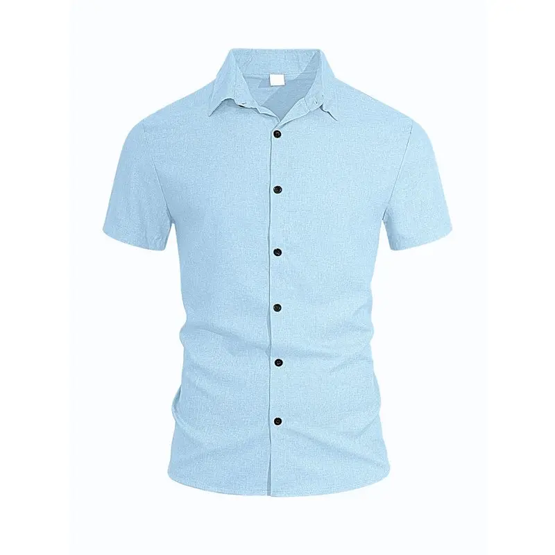 NEW-Mens Shirt Short Sleeve Button Down Shirt Casual Summer Beach Vacation Wedding Linen Shirts
NEW-Mens Shirt Short Sleeve Button Down Shirt Casual Summer Beach Vacation Wedding Linen Shirts