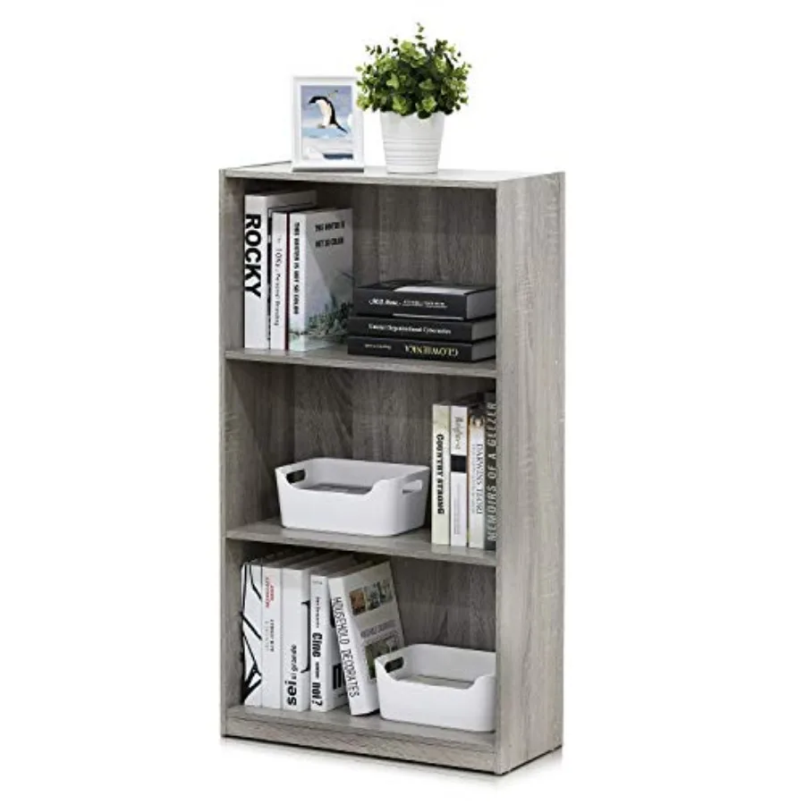BASIC Book Shelf, Bookshelf with Open Shelves, Standing Bookcase, 9.3" x 21.8" x 39.5", for Organization and Storage, for Livin
BASIC Book Shelf, Bookshelf with Open Shelves, Standing Bookcase, 9.3" x 21.8" x 39.5", for Organization and Storage, for Livin