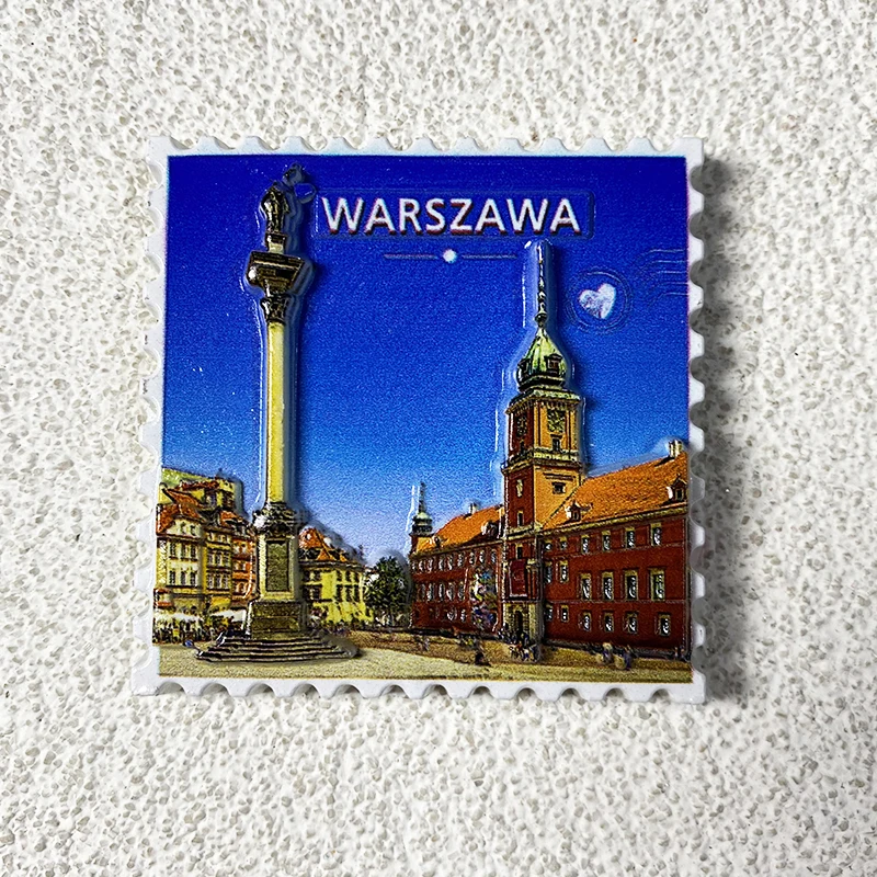 Warsaw, Poland cultural tourism souvenirs 3d three-dimensional relief magnetic refrigerator magnets creative decoration
Warsaw, Poland cultural tourism souvenirs 3d three-dimensional relief magnetic refrigerator magnets creative decoration