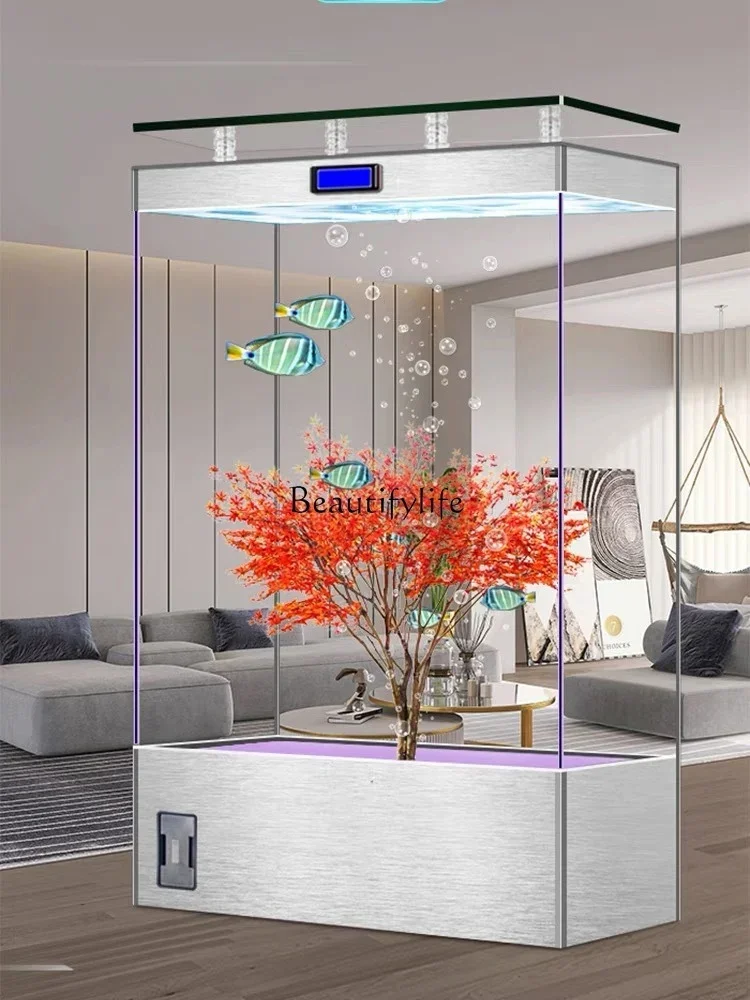 yj9 Light Luxury Super White Fish Tank New Partition Screens Change Water Ecological Fish Globe
yj9 Light Luxury Super White Fish Tank New Partition Screens Change Water Ecological Fish Globe
