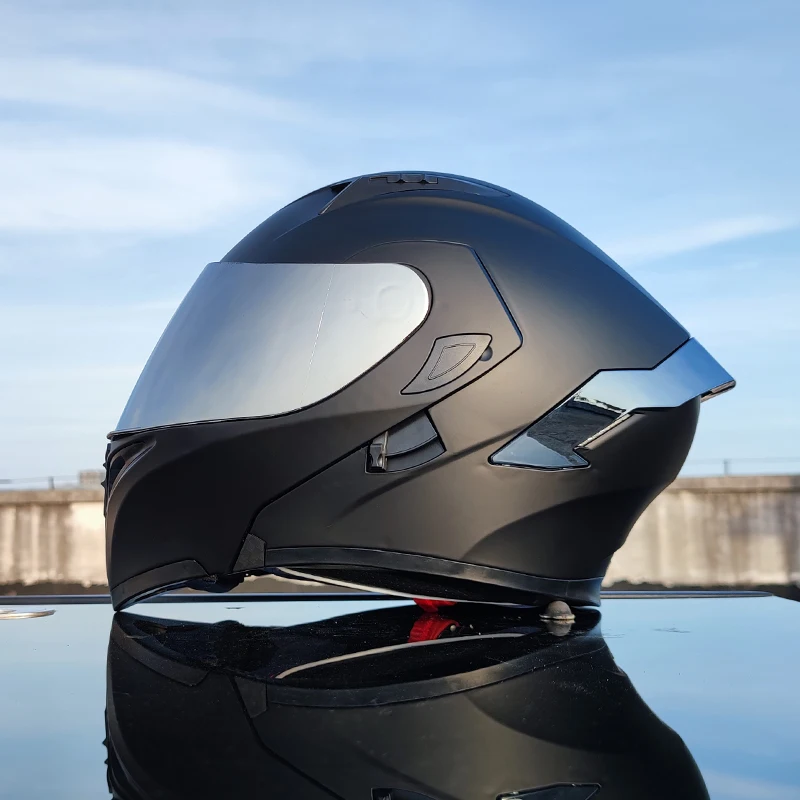Modular Filp up Motorcycle Helmet Full Face Racing Casco Moto Capacetes de Motociclista Dual Visors DOT Approved
Modular Filp up Motorcycle Helmet Full Face Racing Casco Moto Capacetes de Motociclista Dual Visors DOT Approved