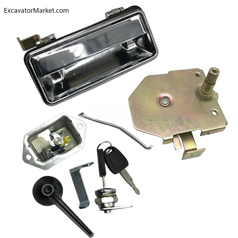 For excavator accessoriesDOOSAN DH55 cab door lock assembly outer handle inner handle lock block key lock cylinder
For excavator accessoriesDOOSAN DH55 cab door lock assembly outer handle inner handle lock block key lock cylinder