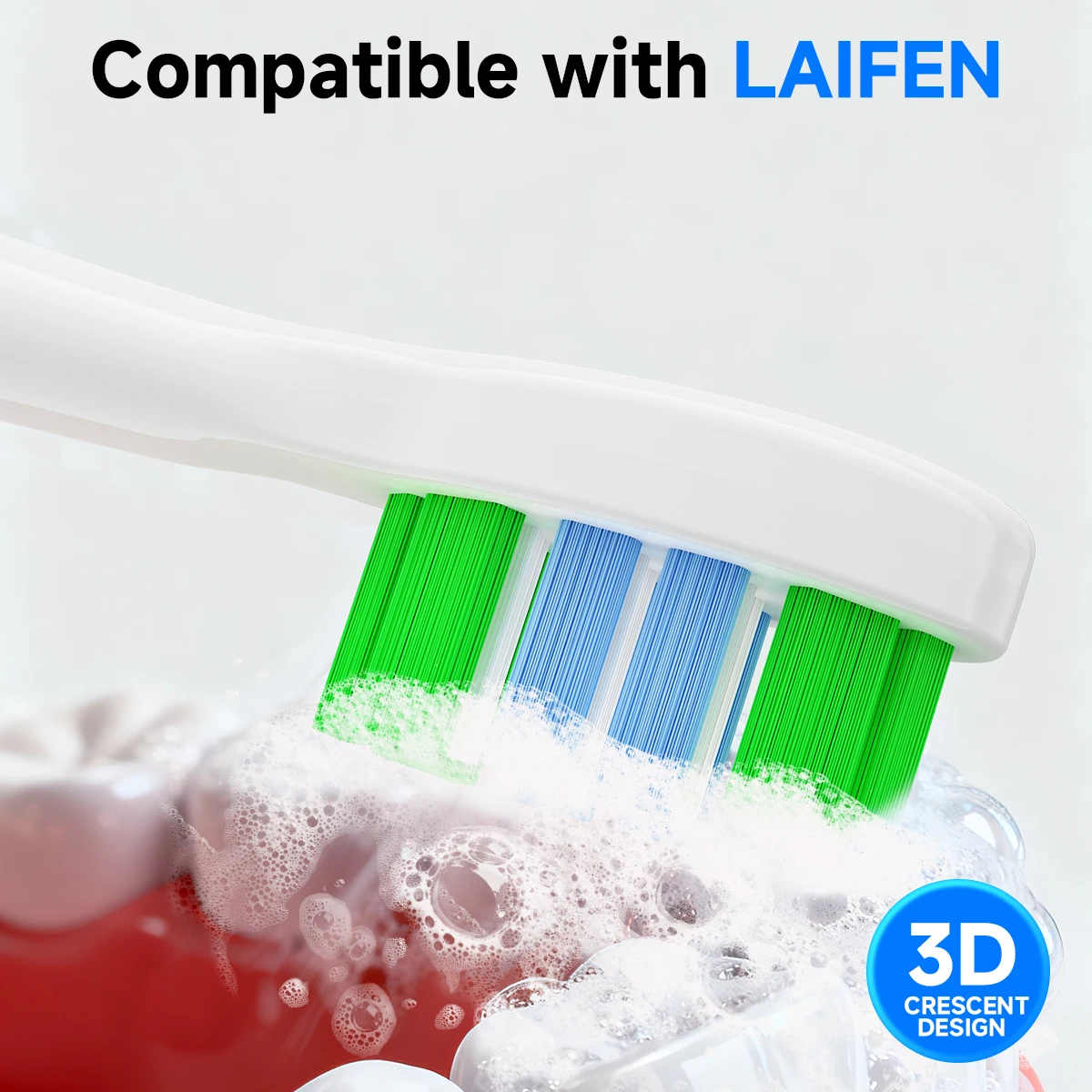 4pcs/8pcs/12pcs Pack Compatible with Laifen Electric Toothbrush Replacement Heads, for Laifen Toothbrush Heads
4pcs/8pcs/12pcs Pack Compatible with Laifen Electric Toothbrush Replacement Heads, for Laifen Toothbrush Heads