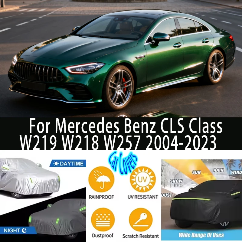 For Mercedes Benz CLS Class W219 W218 W257 2004-2023 Outdoor Protection Full Car Covers Snow Cover Sunshade Waterproof Dustproof
For Mercedes Benz CLS Class W219 W218 W257 2004-2023 Outdoor Protection Full Car Covers Snow Cover Sunshade Waterproof Dustproof
