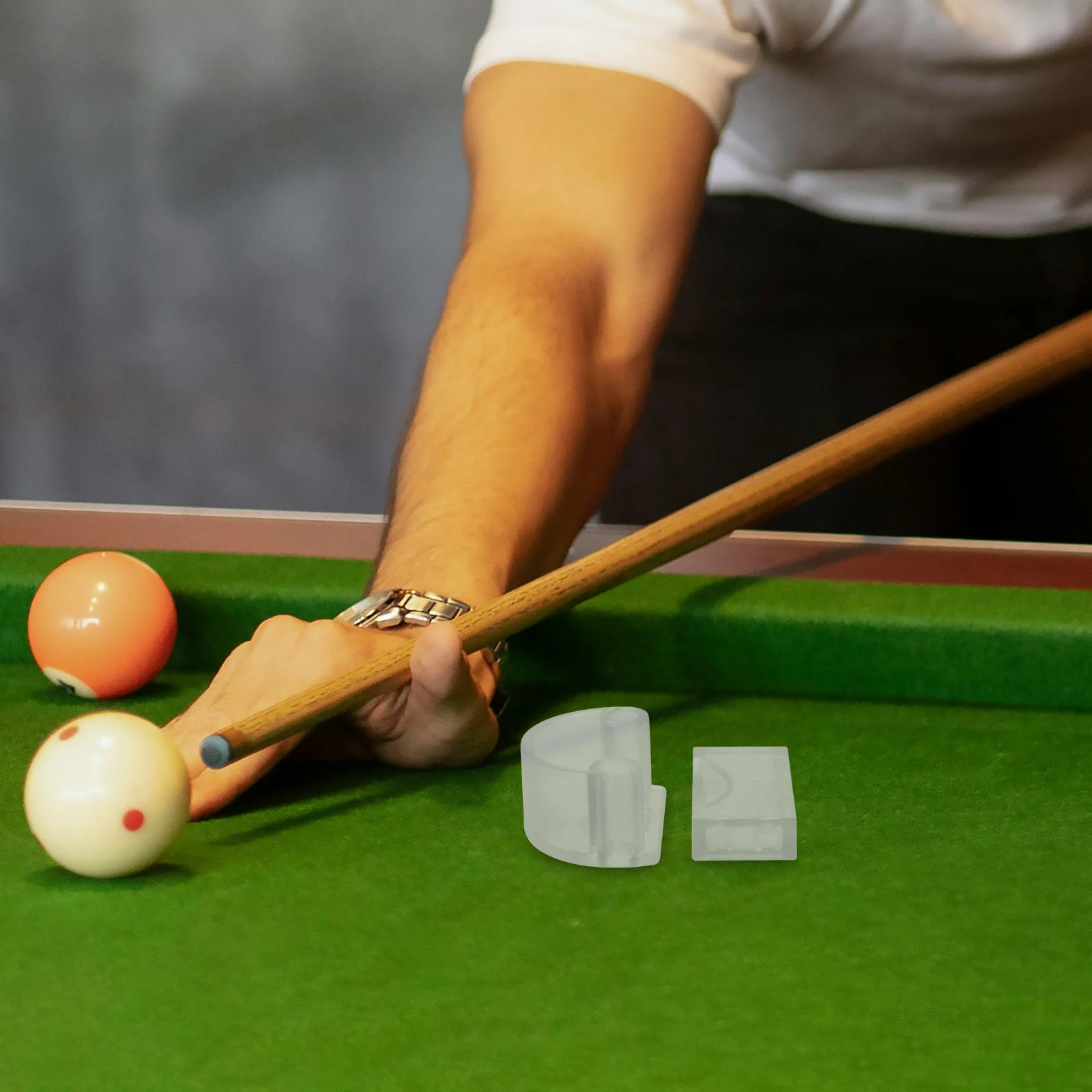 2Pcs Acrylic Billiard Ball Training Device Clear Position Marker for Snooker Pool Cues Precision Shot Aid Gameplay Enhancement
2Pcs Acrylic Billiard Ball Training Device Clear Position Marker for Snooker Pool Cues Precision Shot Aid Gameplay Enhancement