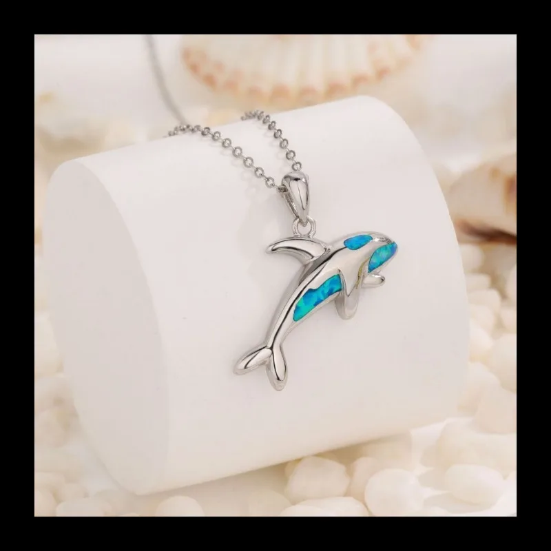 New personalized simple necklace female niche ins design sense whale shape S925 sterling silver necklace
New personalized simple necklace female niche ins design sense whale shape S925 sterling silver necklace