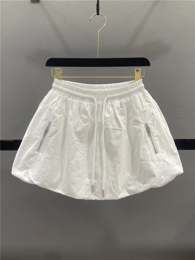 White Flower Bud Workwear Skirt Women's Summer Casual Zipper Slimming Anti-Light A-Line Short Skirt Puffy Skirt
White Flower Bud Workwear Skirt Women's Summer Casual Zipper Slimming Anti-Light A-Line Short Skirt Puffy Skirt