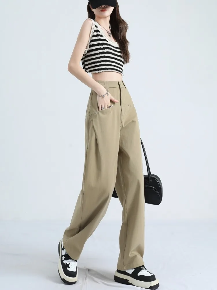 GUUZYUVIZ Summer New Straight Thin Style Slim Casual Jeans Women Loose Wide Leg Work Suit Long Pants
GUUZYUVIZ Summer New Straight Thin Style Slim Casual Jeans Women Loose Wide Leg Work Suit Long Pants