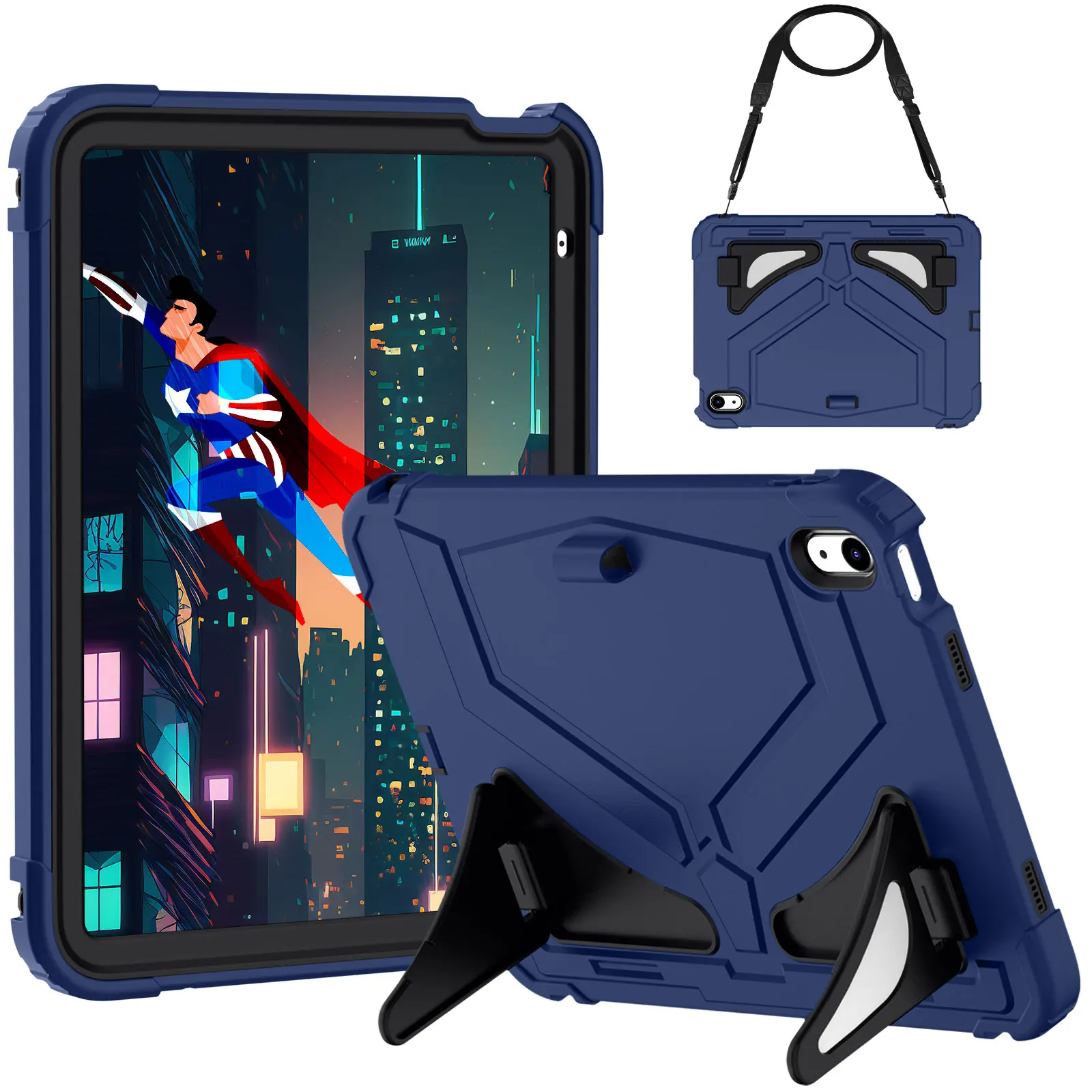 Rugged Stand Case Universal For iPad 11" A16 2025 11th 10.9 2022 10th Gen. A3354 A3355 A3356 A2757 A2777 A2696 Kids Funda Cover
Rugged Stand Case Universal For iPad 11" A16 2025 11th 10.9 2022 10th Gen. A3354 A3355 A3356 A2757 A2777 A2696 Kids Funda Cover